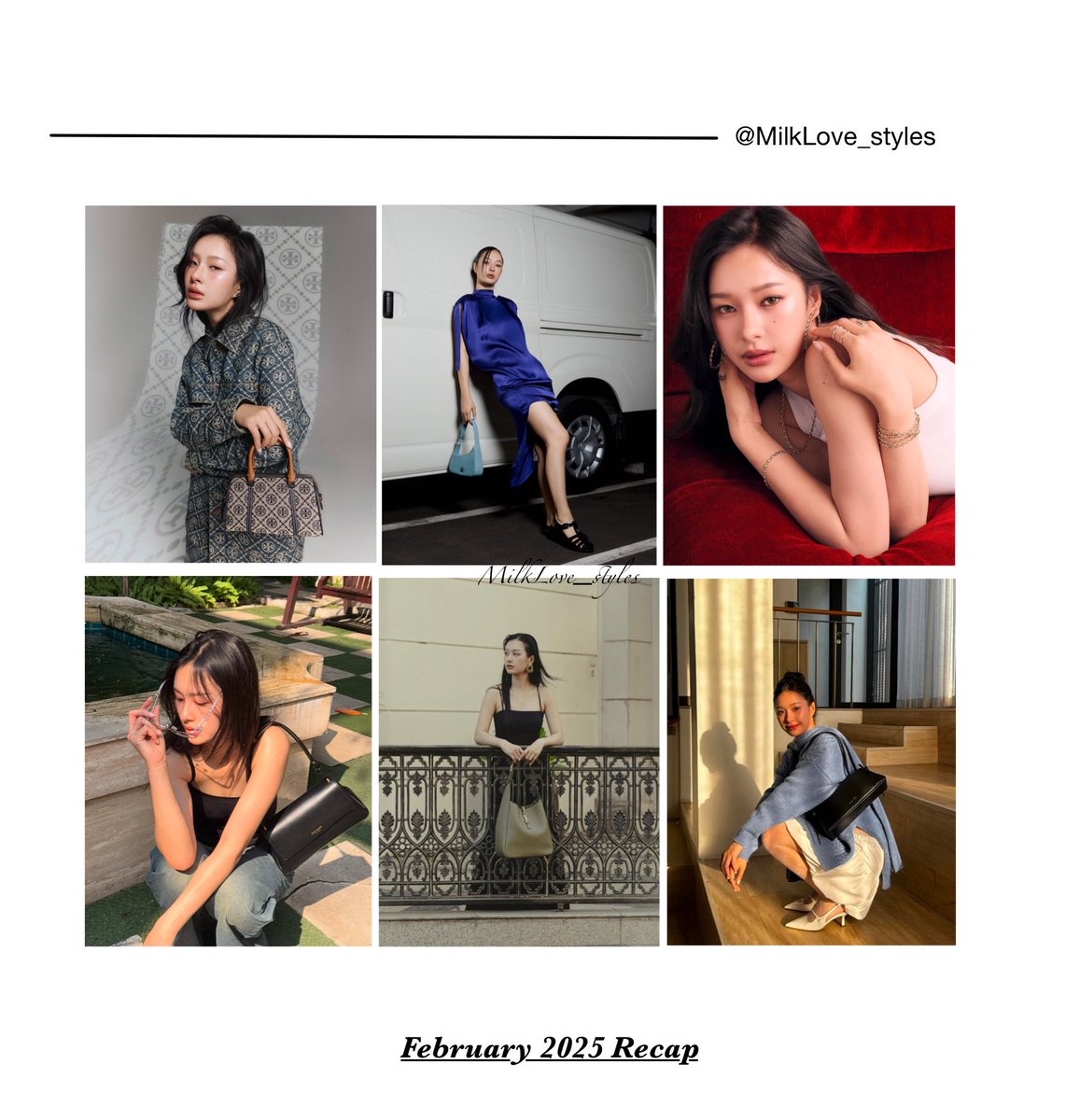 MilkLove_styles's tweet photo. Milk Pansa February 2025 Brands Recap: 

@toryburch @OffWht @apm_monaco 
@katespadeny @YSL #CharlesKeith_TH #ImwithCharlesKeith #CharlesKeithOfficial #AmericanEagleTH #AEJeans #3CETH #FILAThailand #FILAEchappe

#MilkPansa #mimiv #มิ้ลค์พรรษา #GMMTV #MilkLove_styles https://t.co/5zstbNktDy