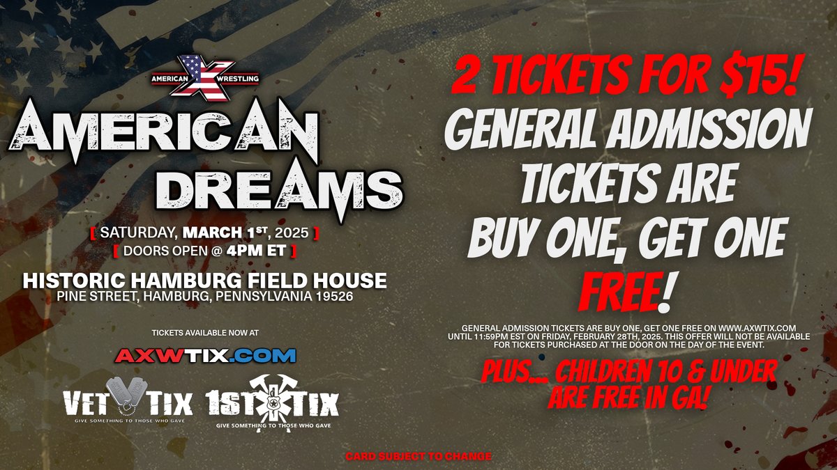 American Xcellence Wrestling | AXW tweet media