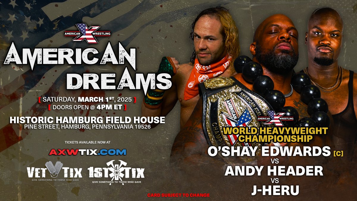 American Xcellence Wrestling | AXW tweet media