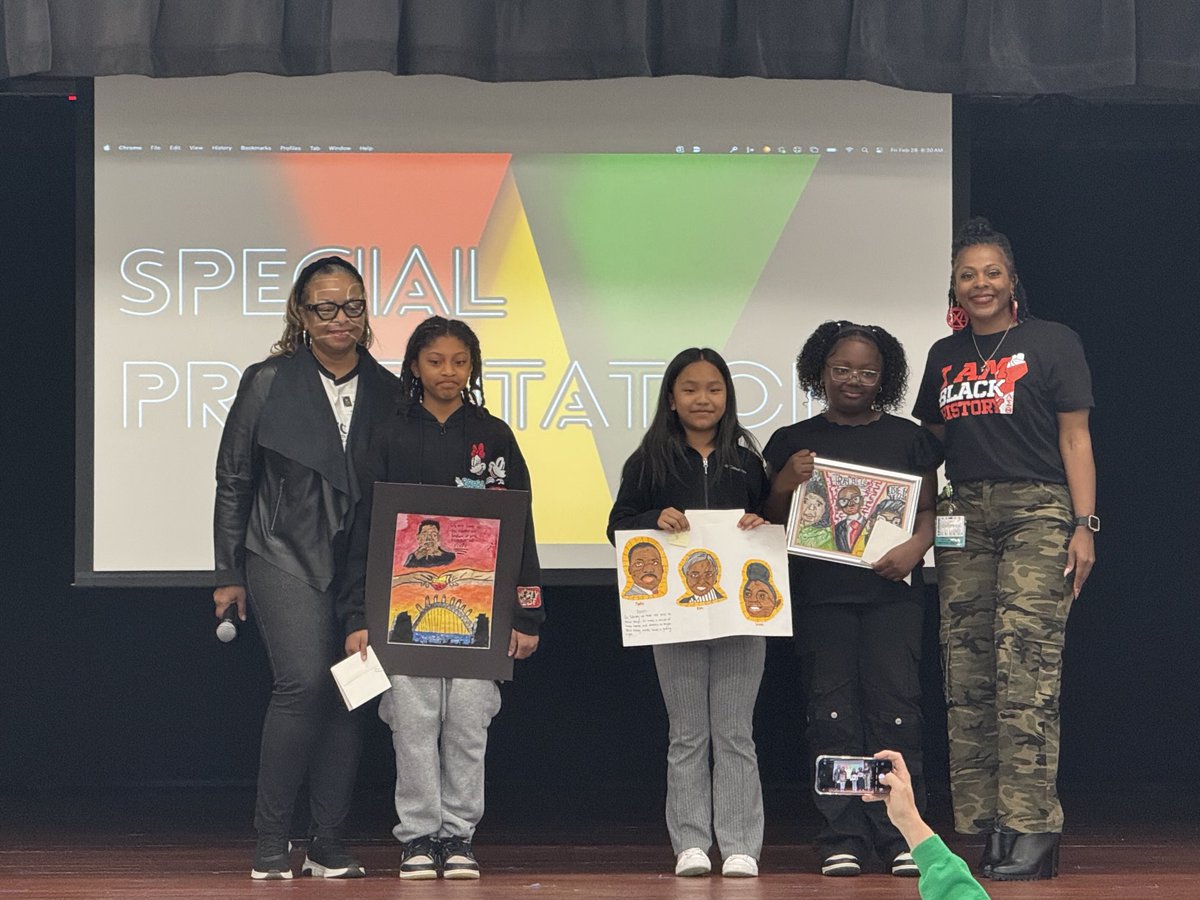 FatimaAlibhai1's tweet photo. Black history month.
MLK contest winners #wearedegan #back2basics https://t.co/kBGevOgnbl