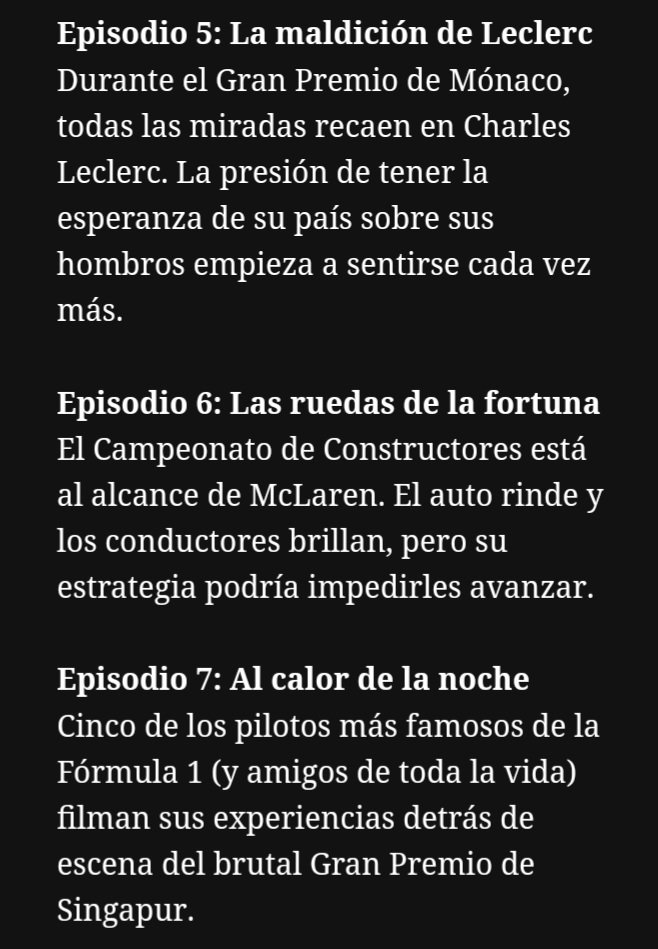 LEG23's tweet image. Al menos en el trailer y en los resumenes de los capitulos, ni bola a Colapinto. 😐