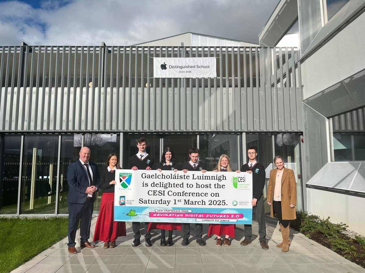 Gaelcholáiste Luimnigh to Host CESI 2025 Conference on Digital Education Futures lcetb.ie/gaelcholaiste-…