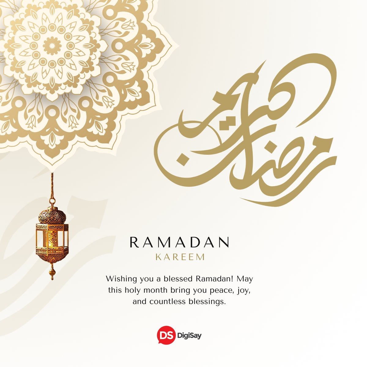#DigiSay wishes you a blessed Ramadan 🌙❤️
#RamadanMubarak