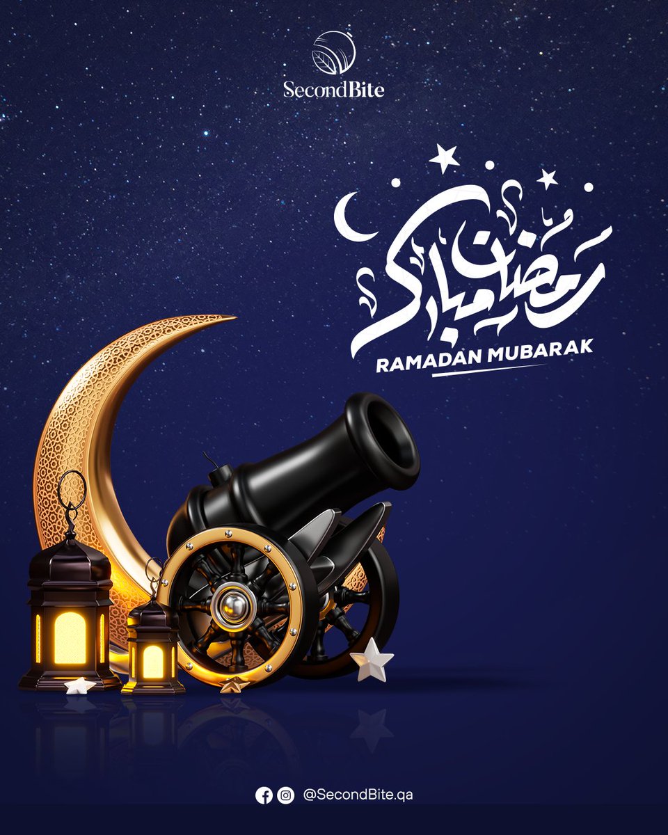 secondbiteqa's tweet image. 🌙 Ramadan Mubarak! Wishing you all a peaceful and blessed month.
Ramadan Working Hours: 9 AM - 2 PM (Fridays Off).
#RamadanMubarak #FastingMonth #Blessings #RamadanHours #SecondBite