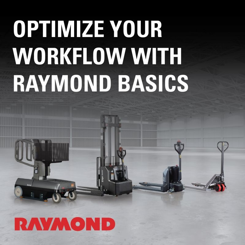 Freight Forward Friday: Raymond Basics 🚚

From the warehouse to the dock, Raymond Basics has all the gear you need to work smarter, not harder! 💪

Check out our lineup of super-efficient, budget-friendly solutions like:

♦ Motorized pallet trucks
♦ Electric walkie stacker...