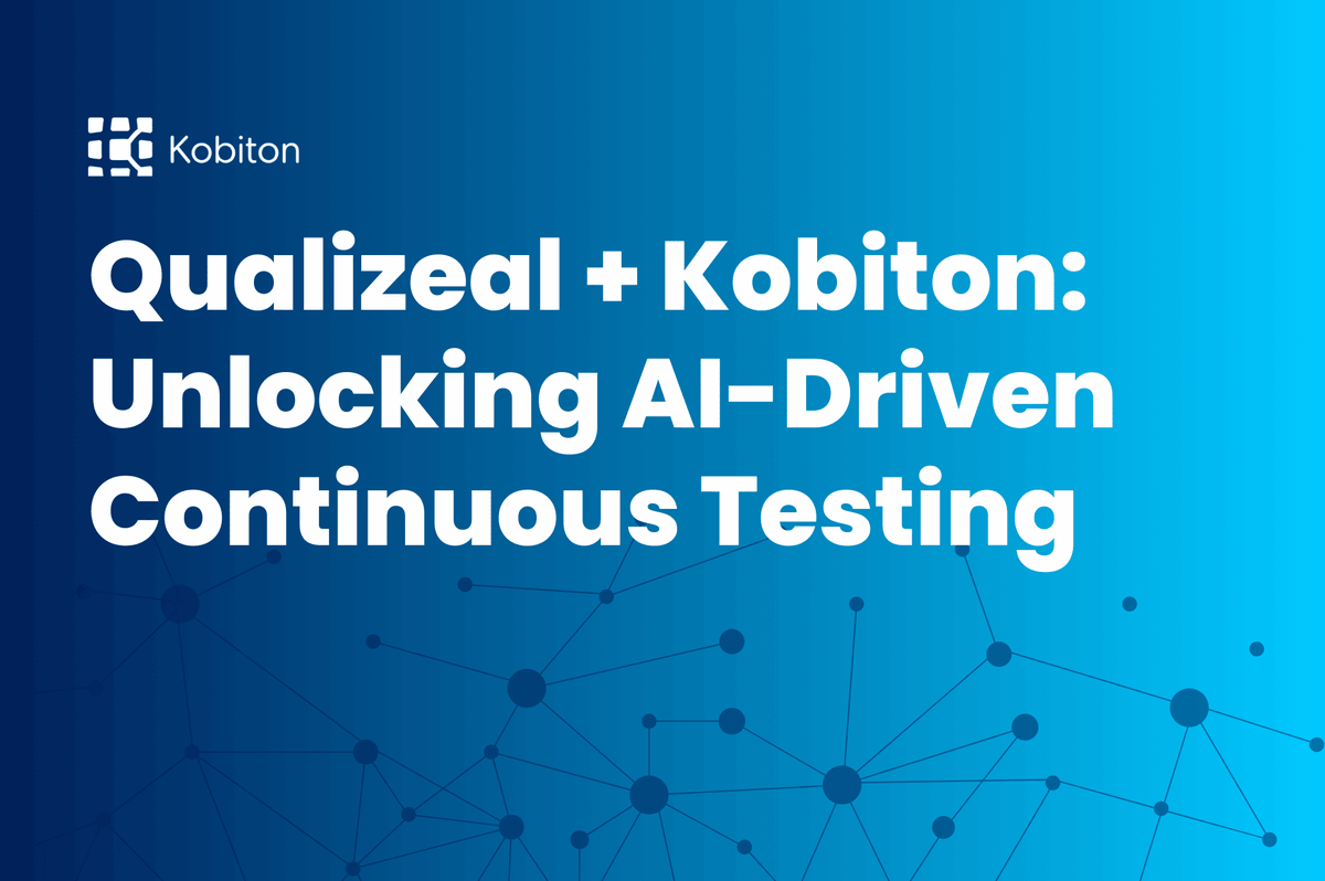 See how Qualizeal + Kobiton are doubling efficiency &amp; transforming QA with AI. Read more: hubs.ly/Q038Ph_m0

#AI #MobileTesting #Automation #DevOps #Testing