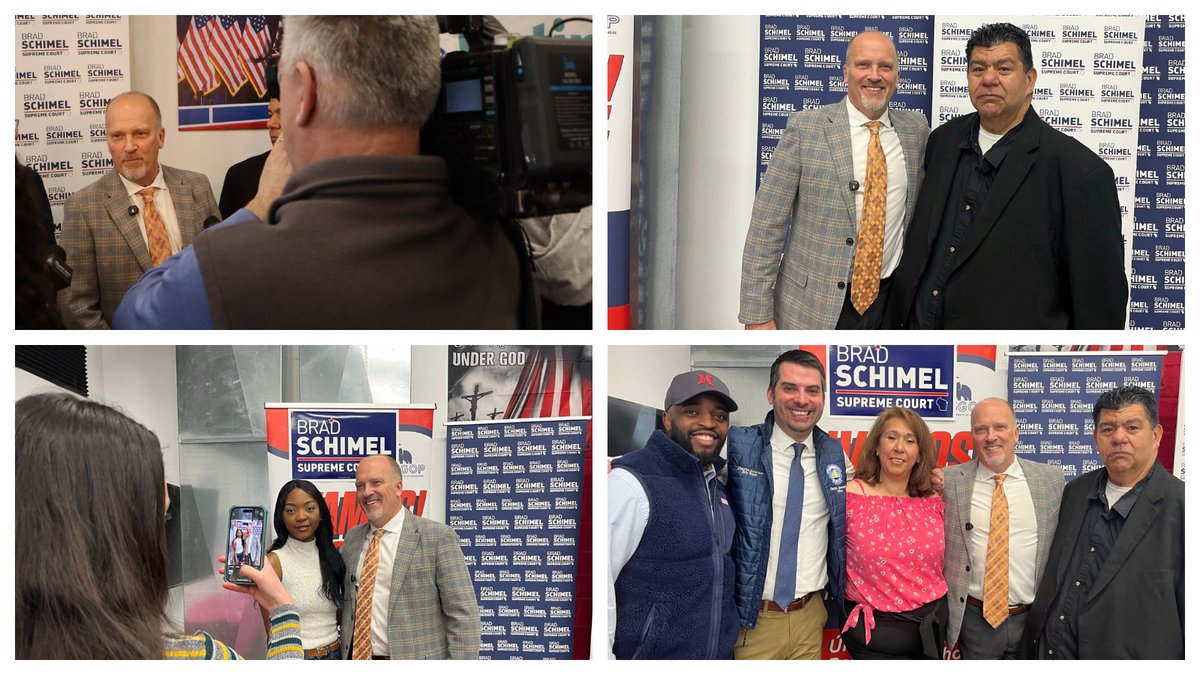 The only candidate who will serve all 72 counties, Brad Schimel met with Hispanic voters in Milwaukee to discuss what is at stake on April 1.