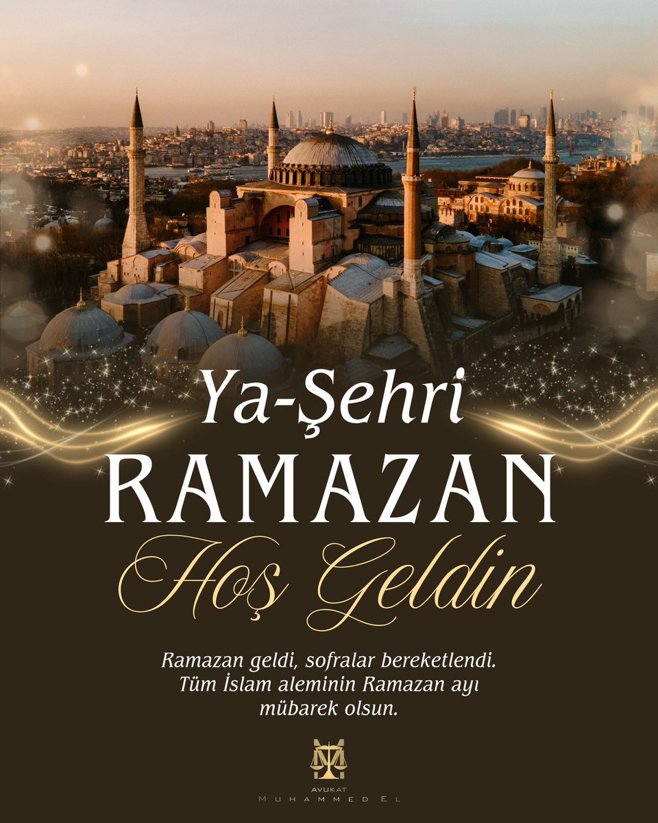 AvMuhammedEL's tweet photo. Rasûlullah ﷺ şöyle buyurdu: 

“Kim, faziletine inanarak ve karşılığını Allah'tan bekleyerek ramazan orucunu tutarsa, geçmiş günahları bağışlanır." 

(Buhârî, Îmân 28)

Hoşgeldin Ey Şehr-i Ramazan ... https://t.co/Qa2Ii4E60m