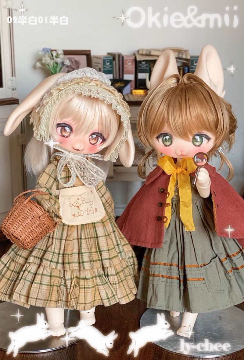 お知らせ】Miushimadollから、 期間限定ドール『Okie & Mii & Lychee
