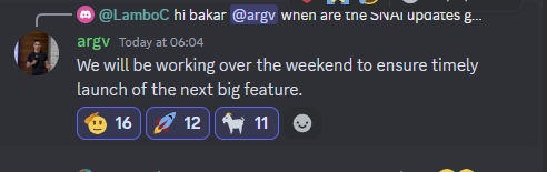 $SNAI development never stops. Builders build!🫡 The strong and amazing community supports @bakar_io and co. every step of the way. Excited for the next offerings. AI is the future and $SNAI is part of this future.