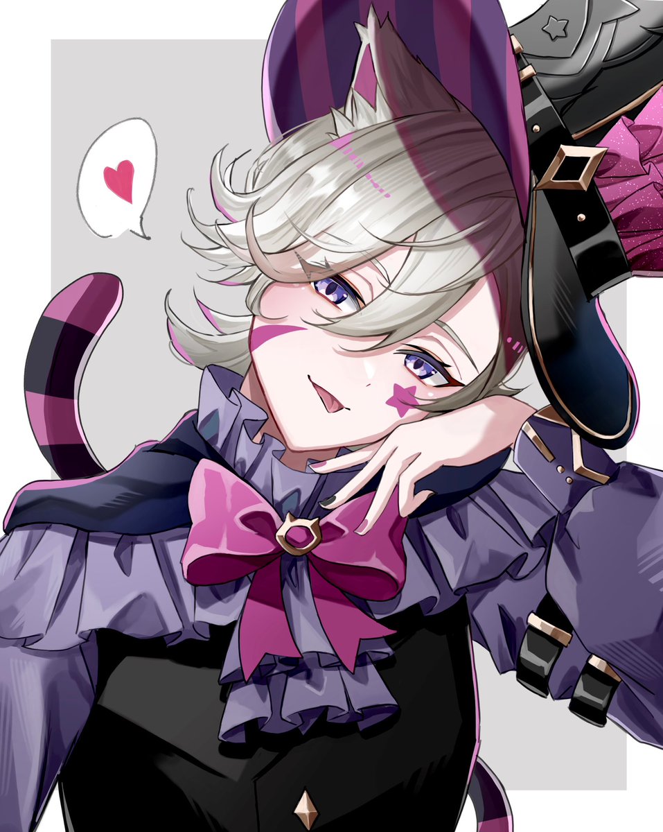 猫の日遅れた🐈‍⬛♡
#Lyney