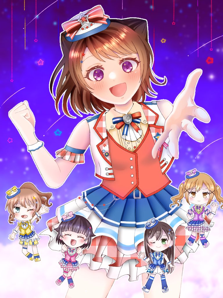 mamamama_oekaki's tweet photo. これからもキラキラドキドキを
 #globandoriart
#bandoriart https://t.co/dvpVwM9dxg