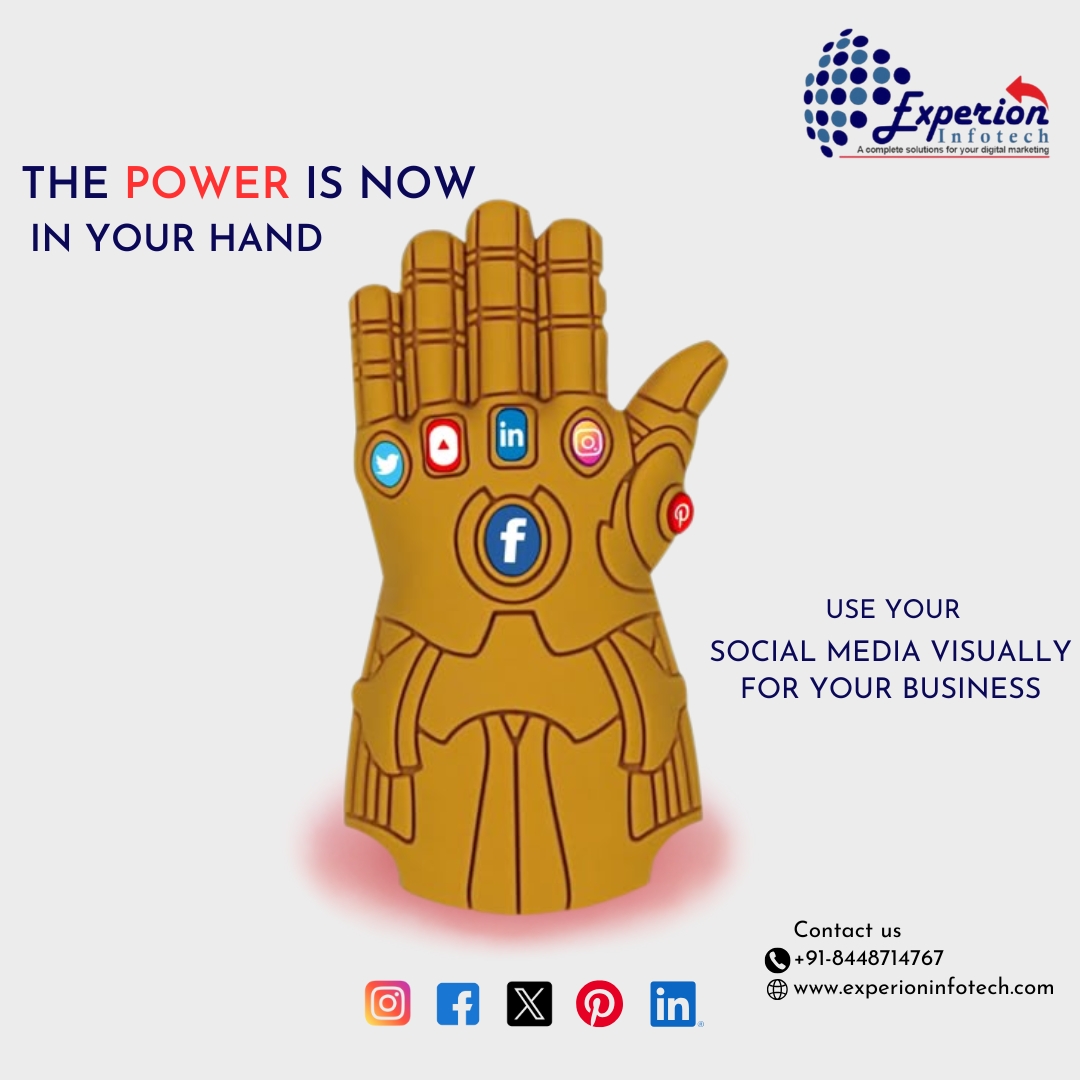 Unleash the Power of Social Media! 
The power of social media is in your hands! ⚡📲 Leverage expert digital marketing to grow your business &amp; maximize engagement. 
✅ Smart strategies
✅ Increased visibility
✅ More conversions
Let’s turn your online presence into success!