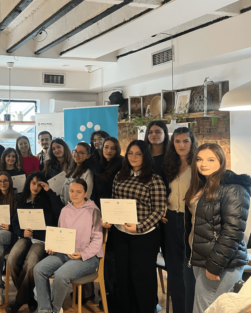 Certefikimi i studentëve në kuadër të projektit EGEC! Studentët tanë fituan aftësi profesionale në fusha të avancuara!

Ky projekt u mbështet nga:
Embassy of Canada to Croatia and Kosovo
Canada Fund for Local Initiatives
#KCDE #digitalskills #futureofwork #kosovatech