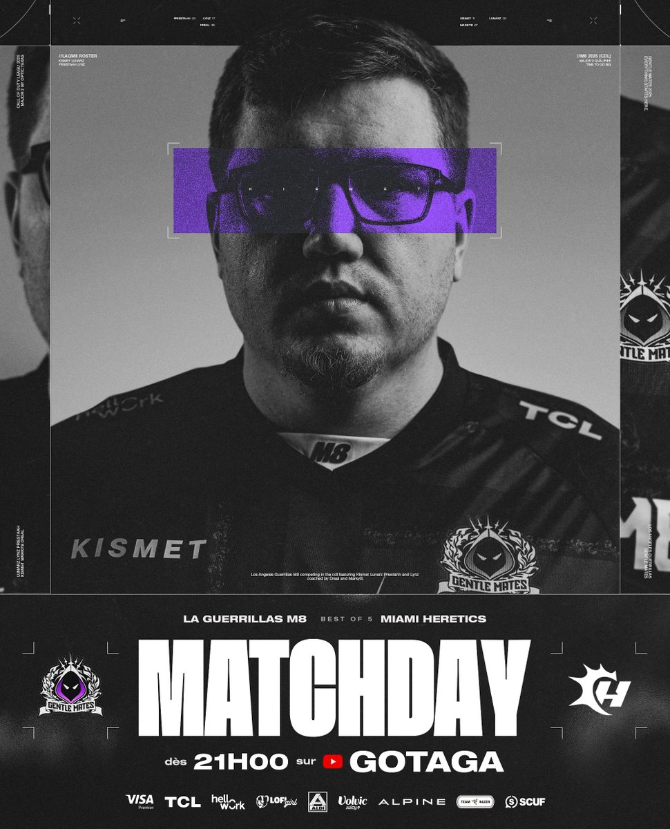 gentlemates's tweet image. Ce soir on affronte les Miami Heretics

Rendez-vous à 21H ! #M8WIN