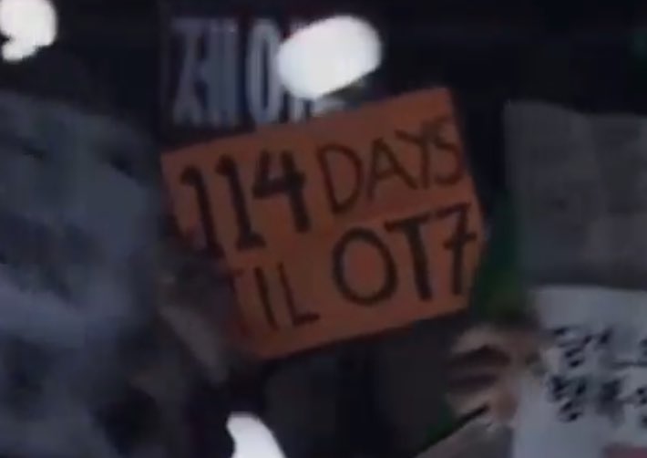 114 days til OT7. 💜 <a href="/BTS_twt/">방탄소년단</a>