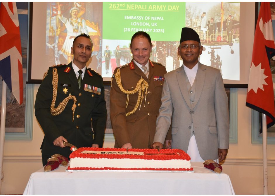 Binita Shah (@binitashah4) on Twitter photo It was great to be part of the glorious celebration of the 262nd founding year of the Nepal Army! 🇳🇵 #NepalArmy #262YearsStrong! <a href="/NepalEmbassyUK/">Nepal in the UK</a> <a href="/chandrakghimire/">Chandra Ghimire</a> It was great to be part of the glorious celebration of the 262nd founding year of the Nepal Army! 🇳🇵 #NepalArmy #262YearsStrong! <a href="/NepalEmbassyUK/">Nepal in the UK</a> <a href="/chandrakghimire/">Chandra Ghimire</a>