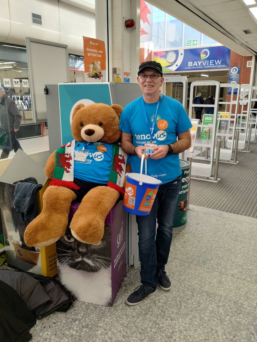 FriendTenLlan's tweet image. We're in @Morrisons in #ColwynBay today &amp;amp; tomorrow, collecting for @tenovuscancer . In town? Pop in, say hi, &amp;amp; donate what you can, to help people affected by a cancer diagnosis. Every penny makes a difference!
   Here are Malcolm, Phil, Anj &amp;amp; Tudno from this morning's shifts.