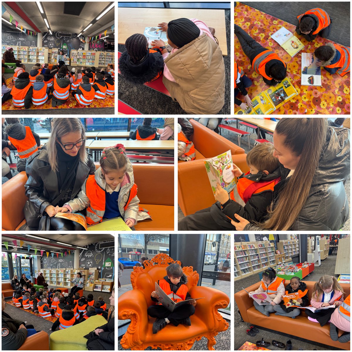 This week Year 1  visited Woolwich Library!  They explored different types of books and picked their favourite to bring back to school📚