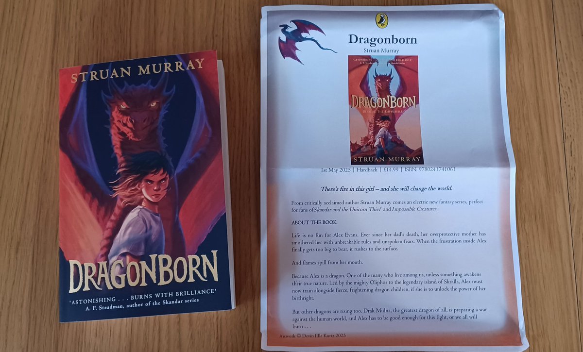I haven't been on Twitter for ages but this proof copy arrived today and <a href="/Struan_Murray/">Struan Murray</a> isn't on Bluesky and I need to share it with the world! Soooooo excited!!! Thank you so much!