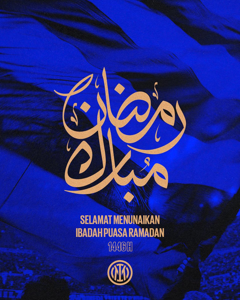Semoga ibadah Puasa tahun ini senantiasa diberi kelancaran 🌙🖤💙

#ForzaInter #RamadanMubarak