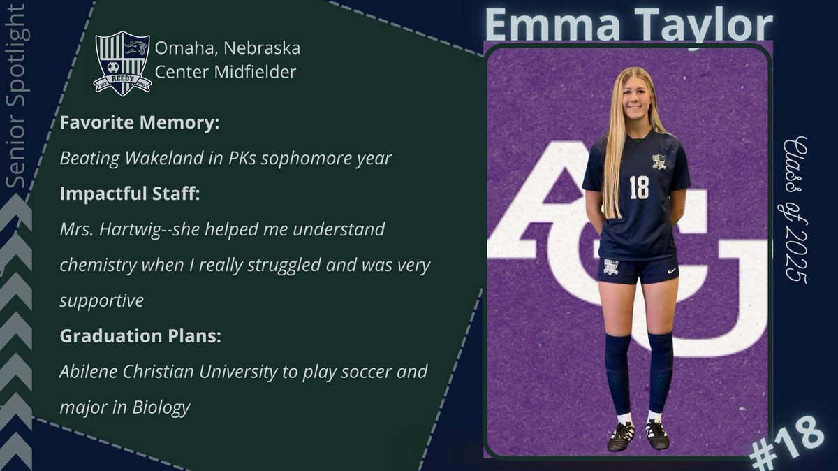 Next up, @Emmataylor2025!!
#rhsRoar <a href="/ReedyBooster/">Reedy Booster Club</a>