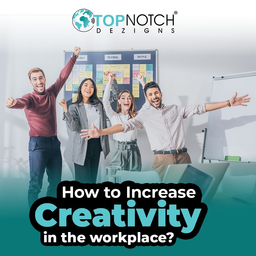 topnotchdezigns's tweet image. Creativity in the workplace can lead to better problem-solving, enhanced productivity, and improved staff morale.

#WorkplaceCreativity #CreativeWorkplace #WorkplaceInnovation #CollaborationAtWork #TeamworkAndCreativity #EncouragingCreativity #WorkSmartCreateMore #DigitalAgency