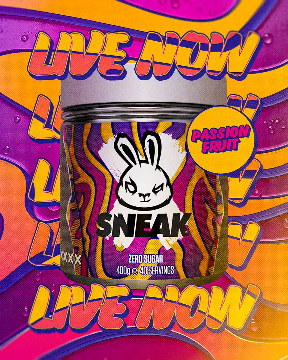 You asked for 'more passion' and 'more energy'... we took it literally. Passion Fruit Energy and Hydrate are LIVE NOW on the UK store - enjoy a summer holiday in a shaker with one of our most refreshing, punchy tastes yet. 

SHOP NOW: sneakenergy.visitlink.me/KPNnxA
