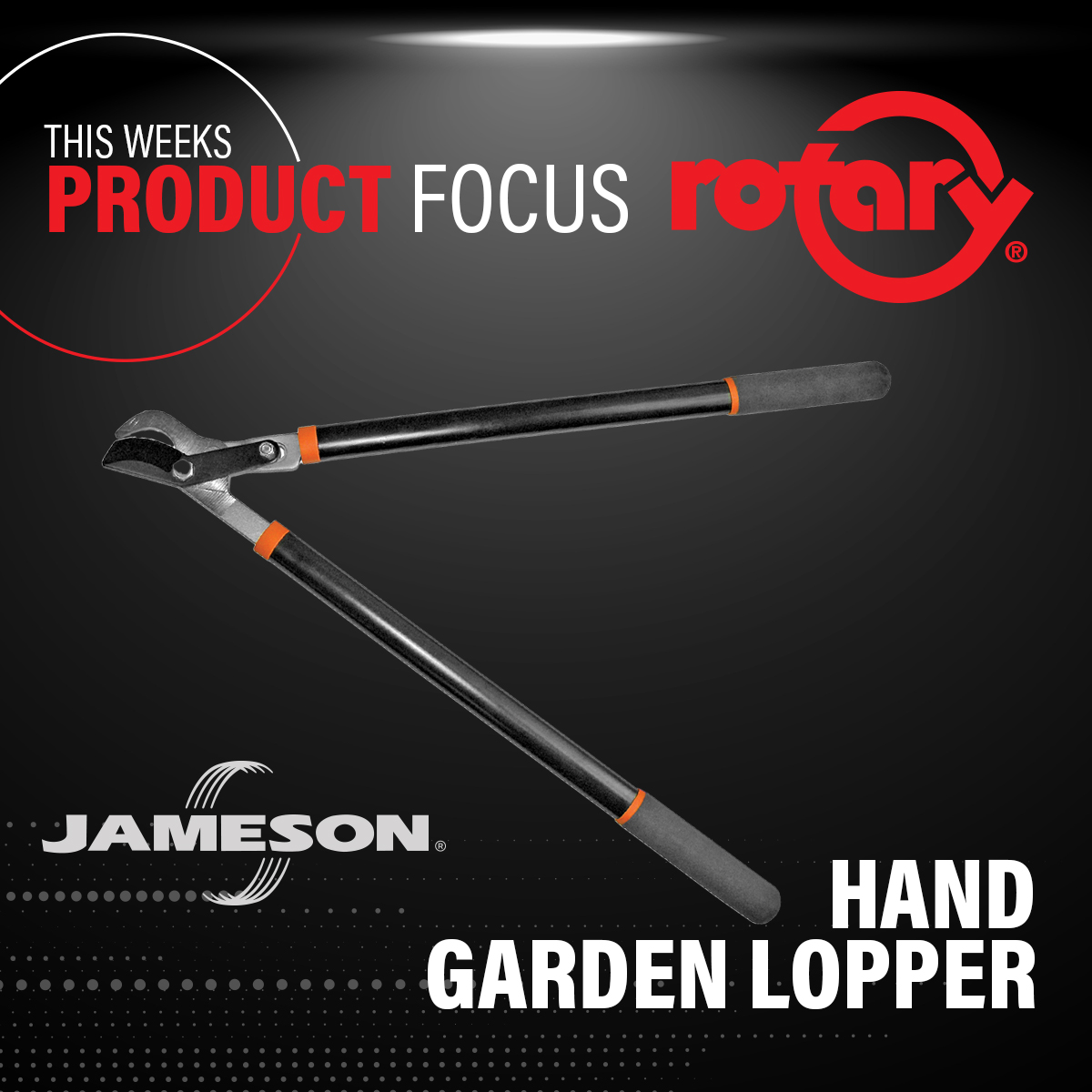 RotaryCorp's tweet image. Rotary's Product Focus Friday this week is the Jameson Garden Lopper. The perfect addition to your gardening tool collection featuring a 3 inch steel blade for durability and a 21.5 inch handle for a comfortable grip
#RotaryCorp
#Arborist
#JamesonTools