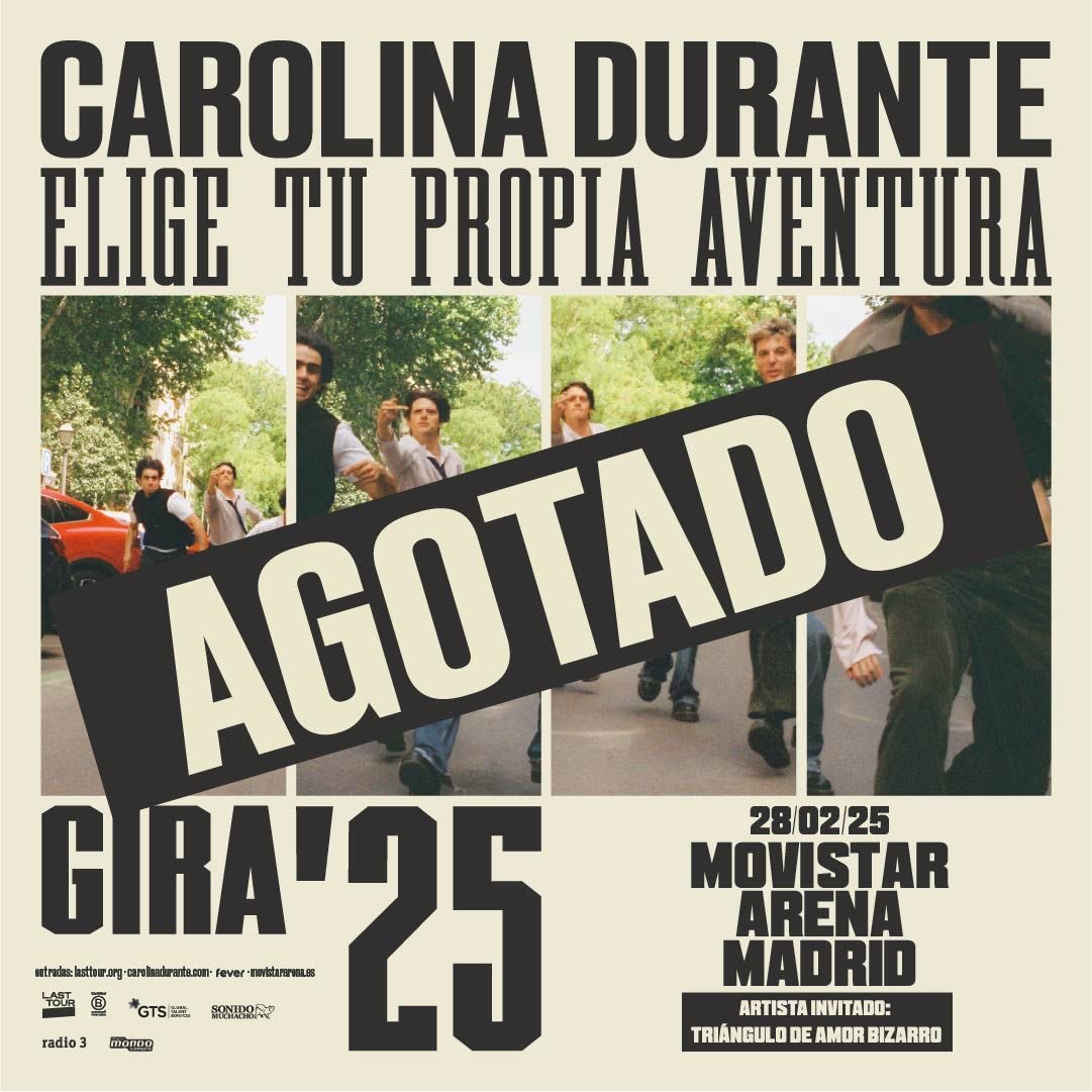 Porque fuera hay cosas preciosas 💖 
Carolina Durante agota todas las entradas, para su concierto en el <a href="/MovistarArenaEs/">Movistar Arena España</a> de Madrid.