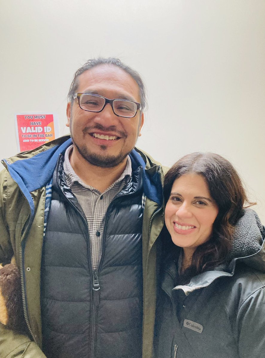 MMichelizzi's tweet photo. Friends, first. Political opponents, second. Congratulations, to my friend, @solmamakwa for his win last night. Regardless of party, I will keep working with you to improve our riding and make our voices heard. Keep fighting! https://t.co/SGkmzbtN7V