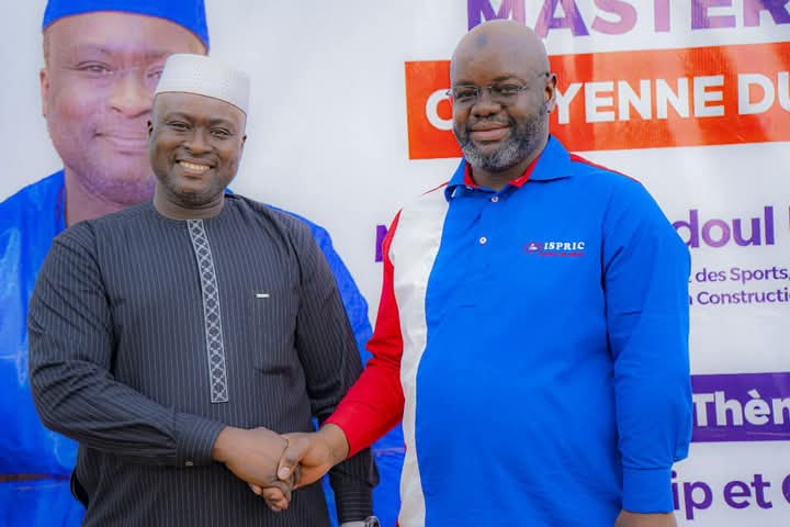 Malijetactu's tweet photo. Éducation : L'ISPRIC accueille le Ministre Fomba pour le lancement du programme "Master Class" https://t.co/wbuE8oc7k2 #malijet #Éducation #ISPRIC #Ministre #lancement #programme #MasterClass https://t.co/mJJHbD0aFA