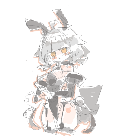 ラフいけど今日はこれでゆるしてほしい 