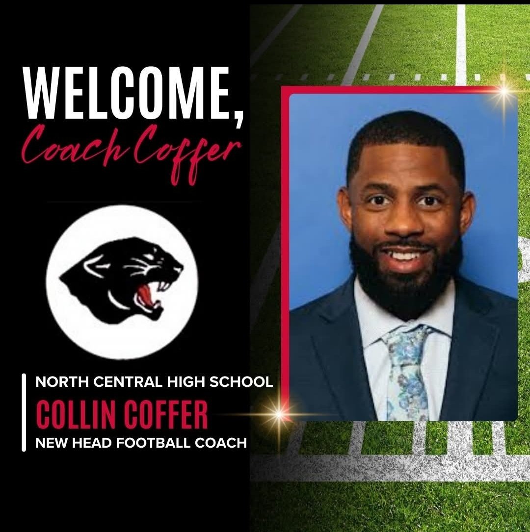 COACHCOFFER's tweet image. I&apos;m thrilled to announce that I have been named Head Football Coach at North Central High School! The grass is always greener where you water it, and I&apos;m excited to get to work! God is good! #Grateful #NewBeginnings #NCHSFootball