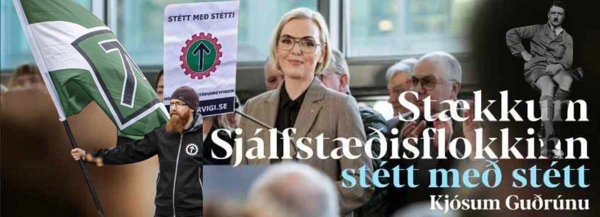 Sjálfstæðisflokkurinn heldur uppi nasískri arfleið sinni hjá ísdrottningunni