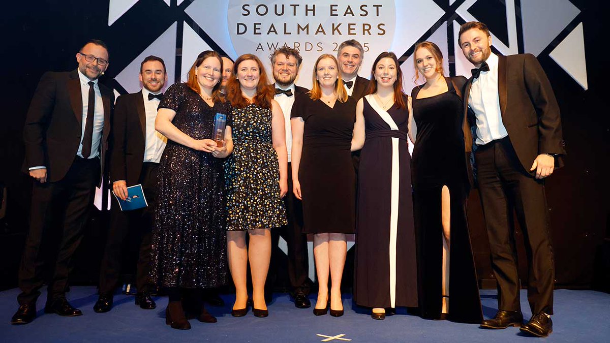 We are delighted to be named “Corporate Law Firm of the Year” at the 2025 Insider Media South East Dealmakers Awards!

A huge congratulations to our team for this well-earned recognition. This award follows an exceptional year for our corporate practice, with a 30% revenue