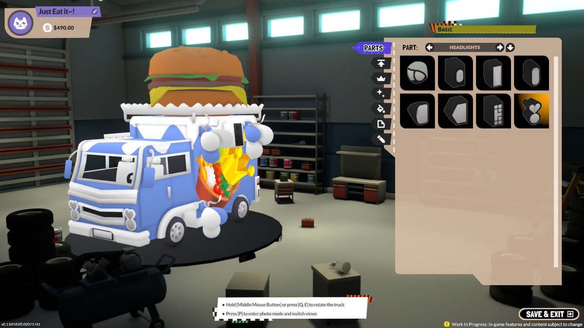 In Food Truck Empire you can customize your truck however you like! 🤩

Aside from colours and stickers, you can change and switch many different parts of your trucks - lights and mirrors included! 

Wonder how is your truck going to look like? 🤔