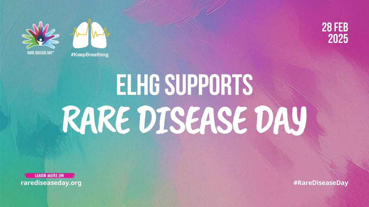 Living with a rare lung disease means fighting every day to #KeepBreathing. 

🚨 Over 1M patients in Europe face delays in treatments &amp; lack of support.

 🫁🌍 On #RareDiseaseDay, we stand with our ELHG communities and call for stronger EU policy on #lunghealth.

Support us: