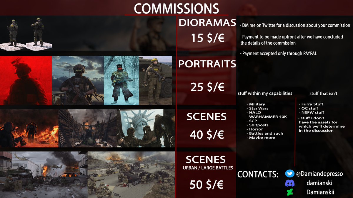 🚨🚨🚨COMMISSIONS ARE OPEN(again!!)

dm me if interested!!

retweets would be tremendously appreciated cuz the algo hasnt been kind to me the past like week or two :)