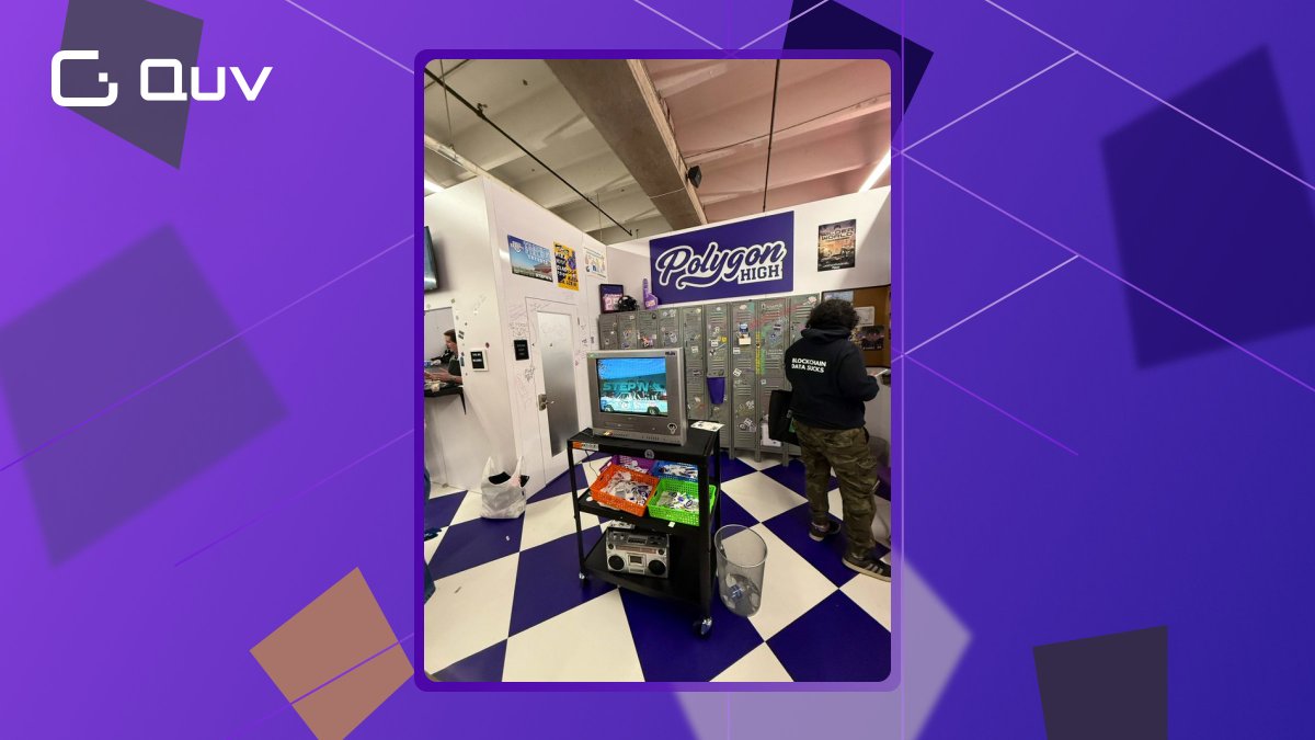 QuvioWallet's tweet photo. Polygon is participating in EthDenver, inviting visitors to meet the team, learn more about the project, and join the web3 community.🚀

#Quvio #ethDenver #POL https://t.co/QveUMweSm8