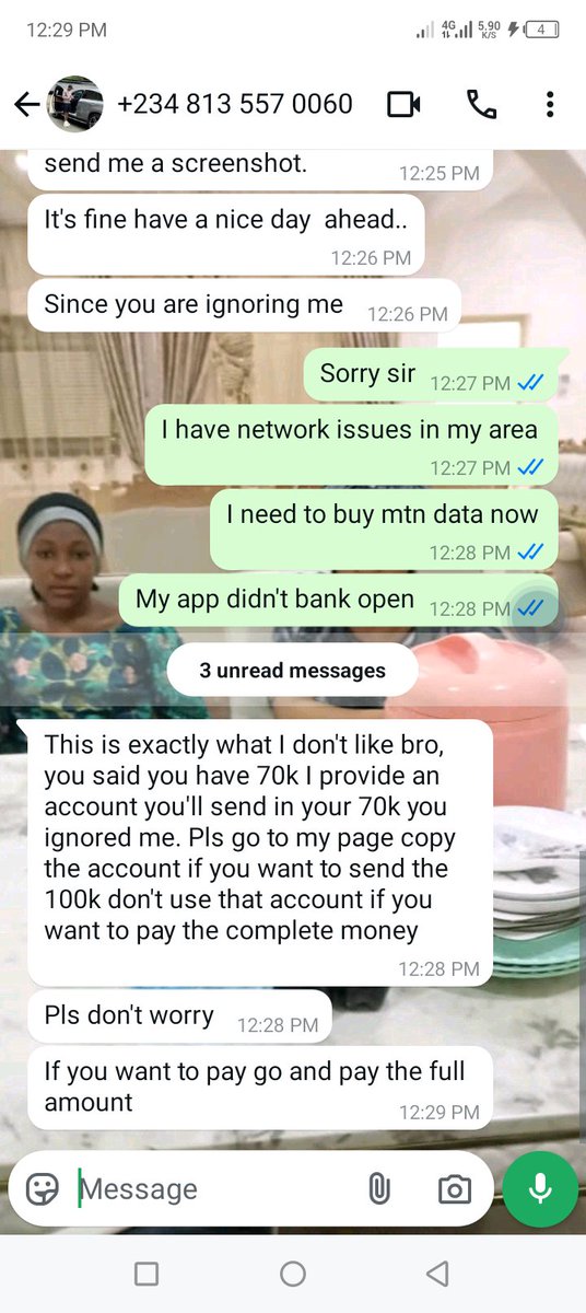 UsmanSharifyak1's tweet photo. @Ahmedxmtj "Be cautious! Someone is trying to scam me. They're pretending to offer help after I posted about having 70,000 naira and seeking assistance to join your VIP group, @Ahmedxmtj. This scammer is trying to take advantage of me. Please be careful, and I advise you, @Ahmedxmtj, to ta https://t.co/He1aXCMwz7