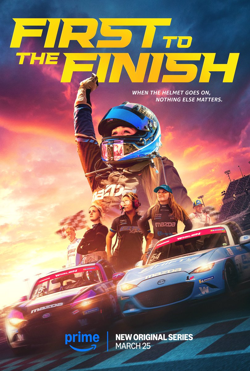 SheaRacing's tweet image. Owning a race team isn’t for the faint of heart. But I’ve never backed down from a challenge. I built BSI Racing to develop the best drivers, and in the Mazda MX-5 Cup Championship, the stakes have never been higher. March 25 on @PrimeVideo.

#FirstToTheFinish #BSIBuilt