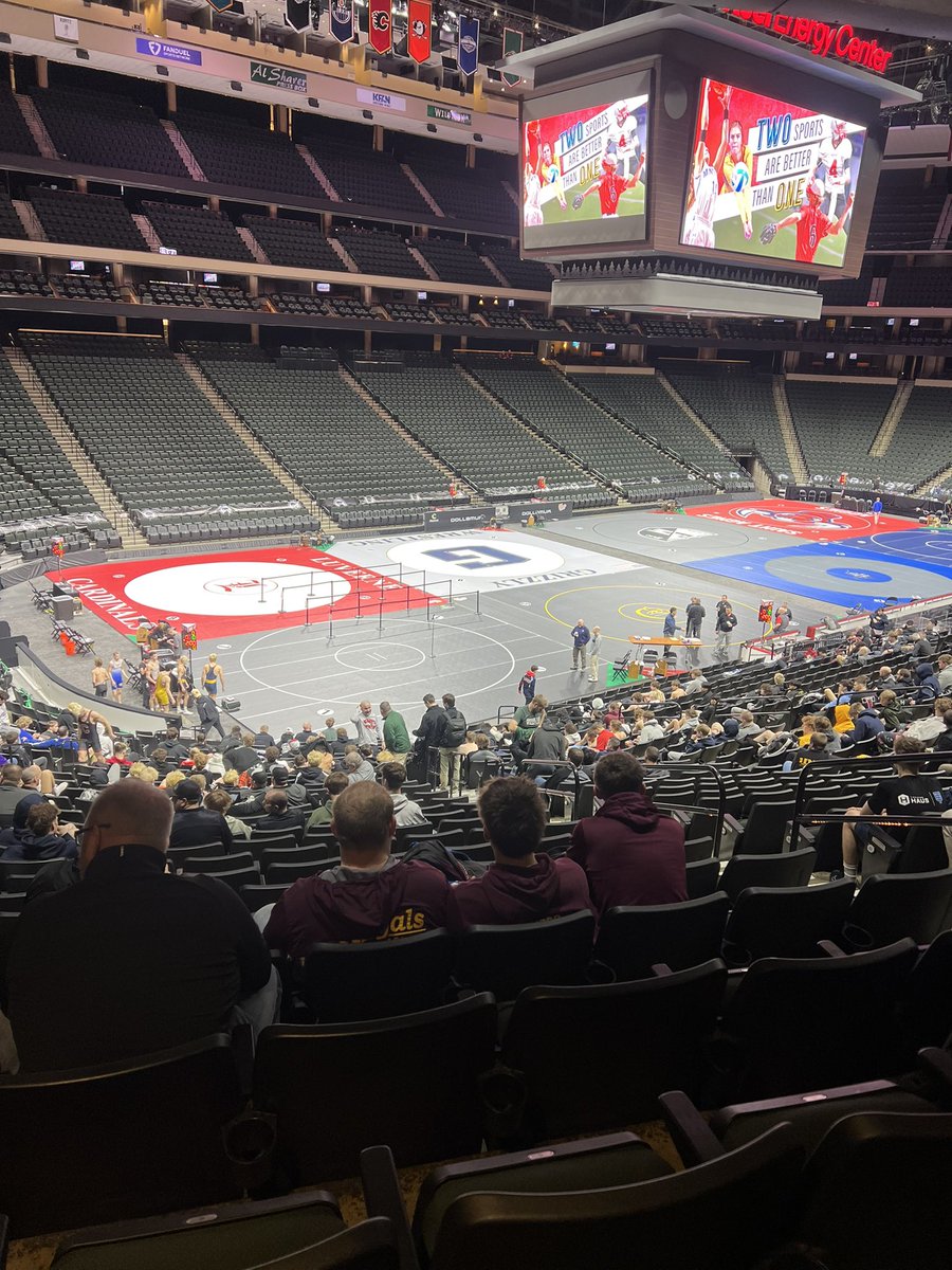 Day 2 Our boys r ready to weight in for individuals! Let’s Go Raiders!