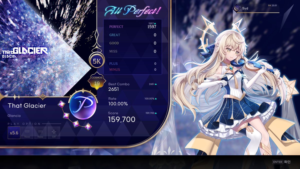 Sydprojects's tweet image. #KALPA_CosmicSymphony
That Glacier COSMOS AP
Tei-Tie-Breaker COSMOS AP
420mb (Game Edit) COSMOS AP
Star Sand Melts With Angel Tears COSMOS AP