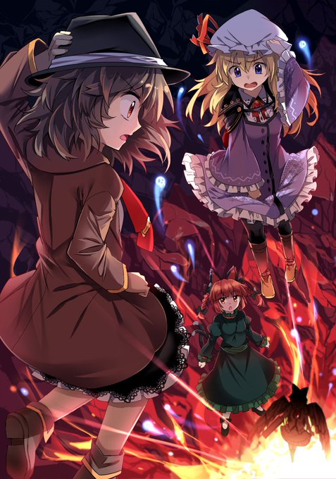 The long-form Touhou web-novel, popular in Japan, "Welcome to the Hifuu Detective Agency" has been updated!
(https://t.co/X1IlbPCxwB)

The English translation of the Subterranean Animism volume is now up on the site!

A geyser just sprung up near the Hakurei Shrine! However, a 