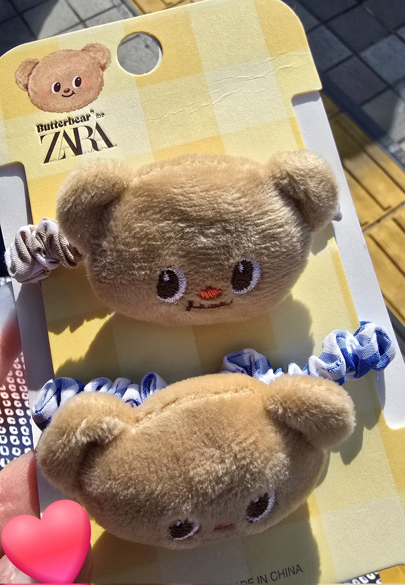 BUTTERBEAR ZARA モコモコ　バターベア　トラベルポーチ　もこもこ 新品•未使用】完売品 BUTTERBEAR ZARA ポーチ - メルカリ