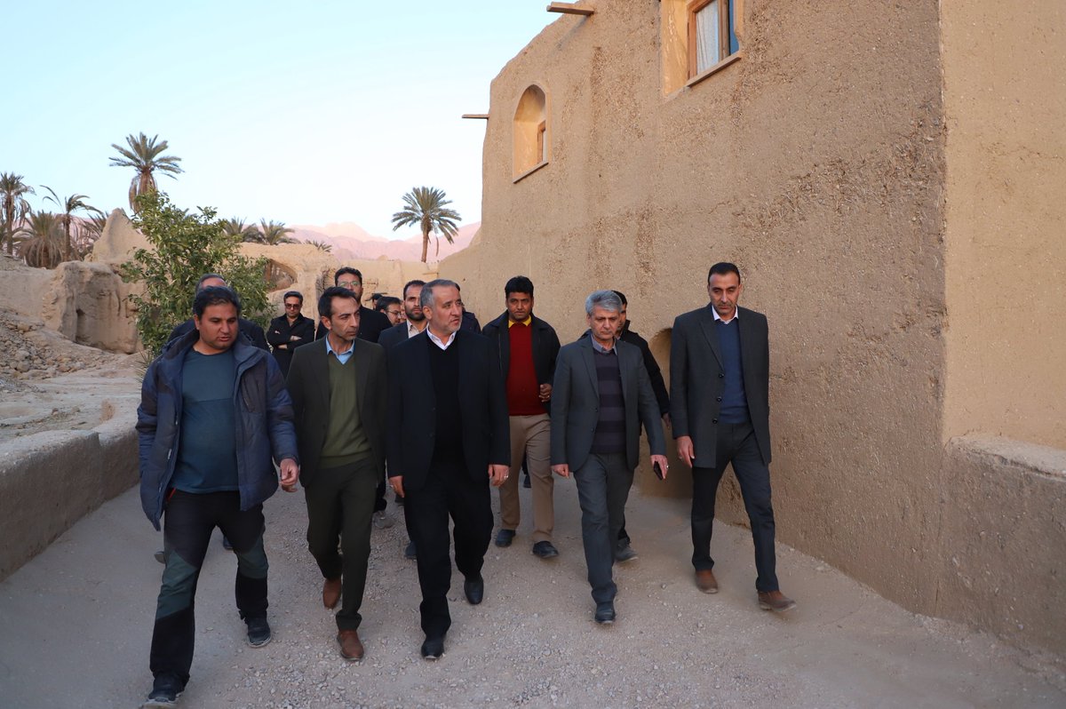 بازدید استاندار محترم خراسان جنوبی
از روستای جهانی گردشگری اصفهک طبس
#خراسان_جنوبی #شرق_باشکوه #طبس #اصفهک #گردشگری