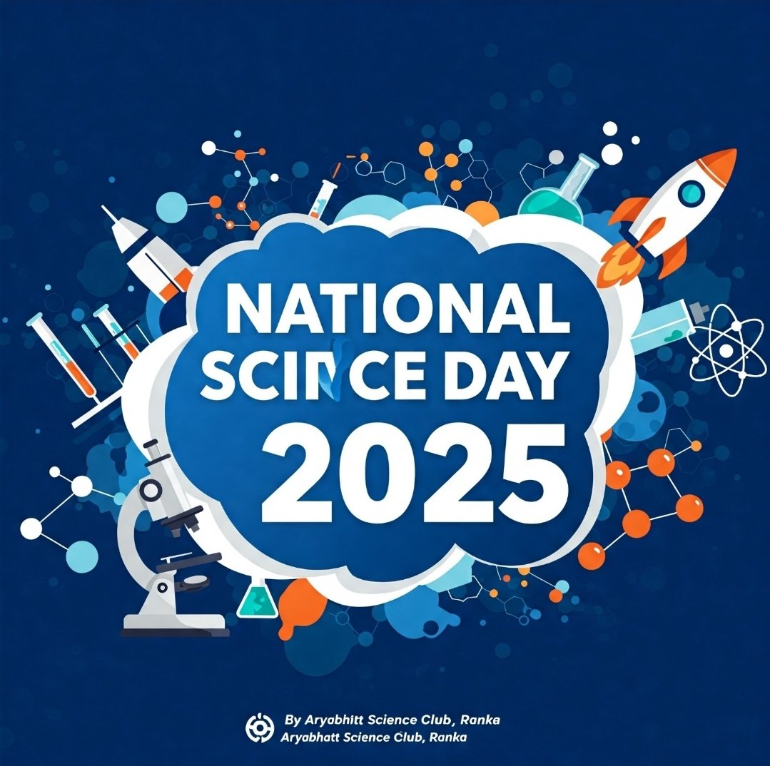 helloalokjee's tweet photo. #HappyNationalScienceDay2025 ! Today, we celebrate the incredible contributions of scientists and innovators who push the boundaries of knowledge and inspire us to explore the wonders of the universe. Let's continue to support and promote it.  #NationalScienceDay #ScienceForAll https://t.co/pZf1yP2lqN