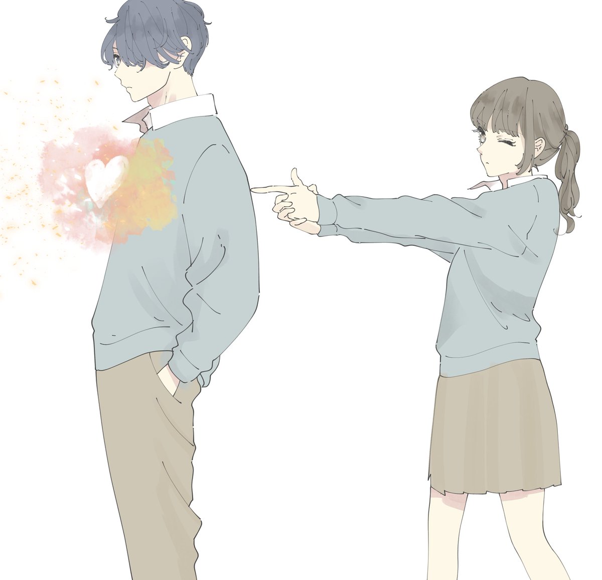 ぱーん　#絵