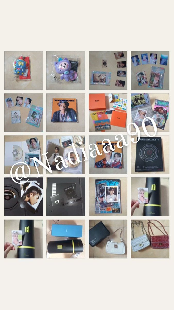 Nadiaaa90's tweet photo. Hai gais ku mau ngurangin koleksiku,  jual murah aja 
*Album harganya 85k 
* Lightstick harganya 430k
* Bagcharm Truz harganya 250k aja
* Tas 100k aja
*photocard harganya 40k aja

CO VIA 🍊 TRUSTED
#WTs #NCTDREAM #NCT127 #TREASURE #THEBOYZ #BTSARMY #ENHYPEN https://t.co/9L4VoSzNaK
